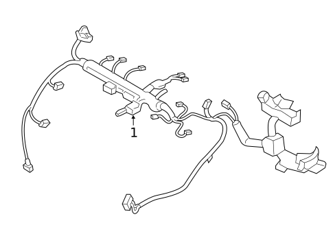 Wiring Harness for 2021 Hyundai Venue #1