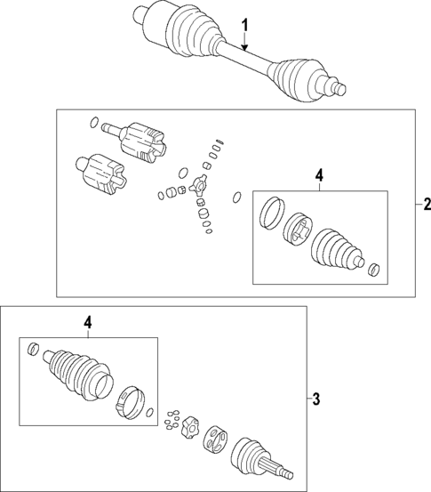 Axle Shafts & Joints for 2012 Buick LaCrosse #0