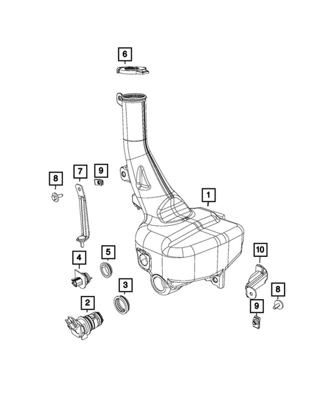 Wiper and Washer System for 2023 Chrysler 300 #2
