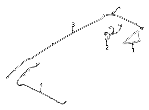 Antenna & Radio for 2014 Kia Forte Koup #0