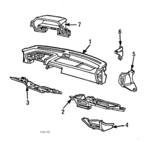 66211SB0670ZG - : Gauge Cluster for Honda Image
