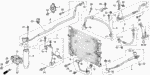 80367SP0A00 - Body/Air Conditioning: CLAMP, SUCTION PIPE for Acura Image