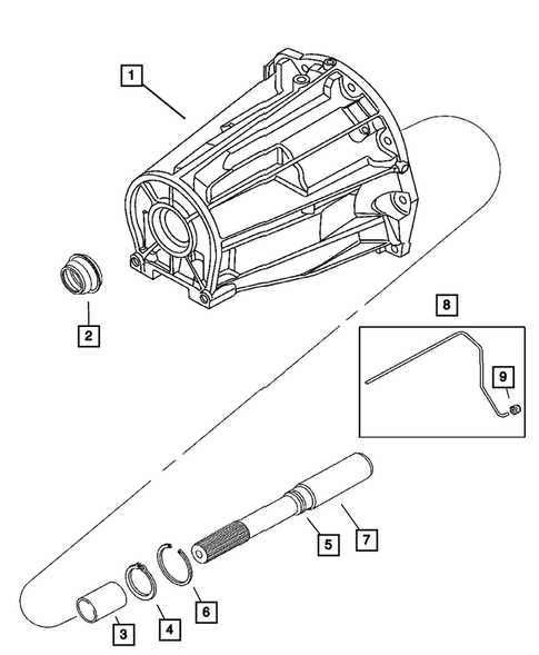Case and Extension for 2005 Dodge Durango #2