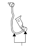 1J0941299 - Electrical: Link Arm for Audi: TT, TT Quattro Image