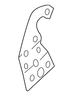 1J0941453B - Electrical: Headlight Level Sensor Bracket for Audi Image