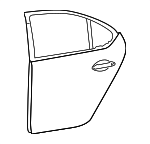 6700450070 - Body: Door Shell for Lexus Image