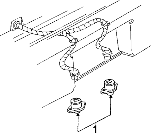 F23Z13550A - Electrical: License Lamp for Ford Image