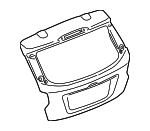 60809FJ0119P - : Lift Gate for Subaru: Crosstrek, Impreza, XV Crosstrek Image
