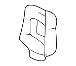 8D0805747 - Body: End Plate for Audi: A4, A4 Quattro, A6, A6 Quattro, Allroad Quattro, RS4, S4, S6 Image