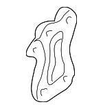 4B0803940A - Body: Side Member Support Plate for Audi: A6 Quattro, Allroad Quattro, S6 Image