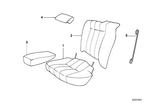52208129296 - Seats: Wire-Strap for BMW Image