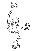 8155552D50 - : 2018-2019 Toyota Prius C - Socket &amp; Wire for Toyota: Prius C Image