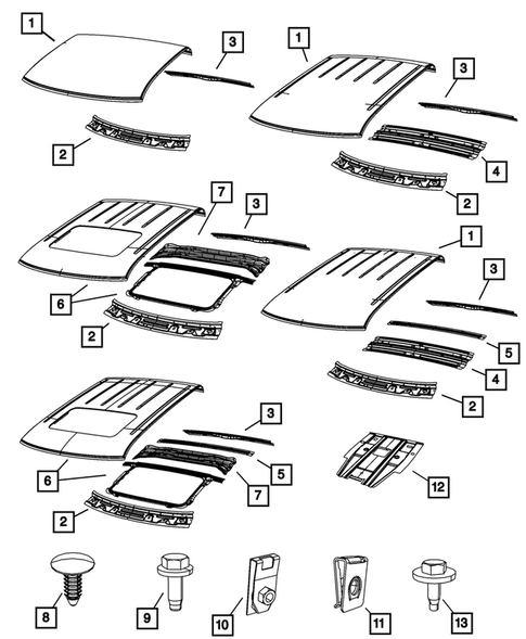 Roof for 2011 Ram 2500 #0