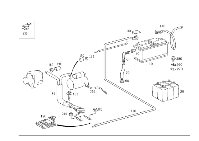 934008045 - Electrical Equipment and Instruments: Nut for Mercedes-Benz Image image