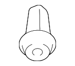 94530409 - Body: Door Weather-strip Fastener for Chevrolet: Aveo | Pontiac: G3 Image