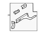 G51118Y2MA - Body: Inner Rail for Nissan: Cube Image