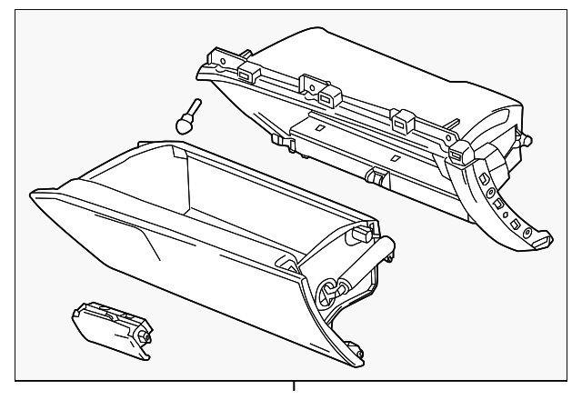 2016-2025 Chevrolet Malibu Compartment 42843001 | Capital Chevy Parts
