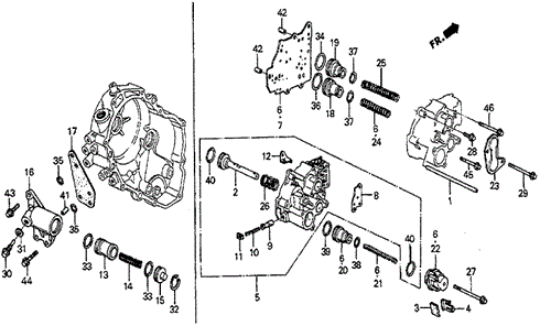 AT Servo Body (DX) for 1985 Honda Prelude #0