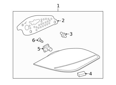 Bulbs - Chassis for 2012 Porsche Boxster #4