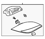 98763142605 - : Tail Lamp Assembly for Porsche: Boxster, Cayman Image