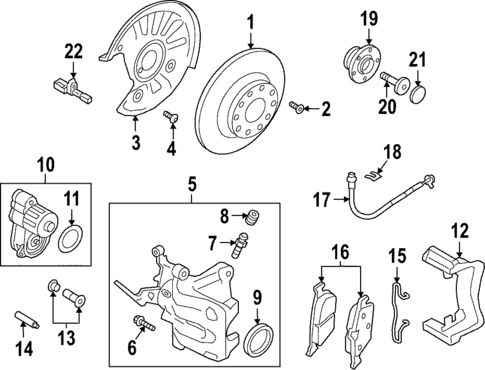 Anti-Lock Brakes for 2019 Volkswagen Arteon #2