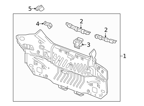 Rear Body for 2018 Chevrolet Volt #0