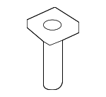 883962F000VA - Body: Headrest Guide for Kia: Optima, Spectra, Spectra5 Image