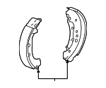 1EA698525H - : Brake Shoe for Volkswagen: ID.4 Image