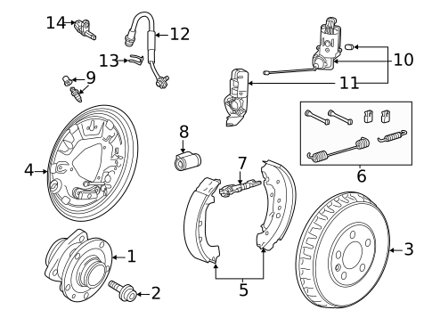 Rear Brakes for 2024 Volkswagen ID.4 #0
