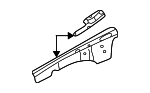 4814151AB - Body: Upper Rail for Mopar Image