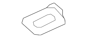 84536331 - : Part# 84536331 Light Wheat Passenger Side Roof Rail 3rd Row Reading and Courtesy Lamp for Cadillac: XT6 Image