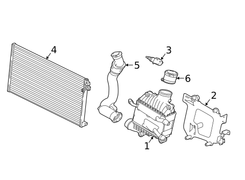 Radiators, Coolers & Related Components for 2019 Jaguar F-Pace #0
