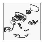 963026RF4A - : Mirror Assembly for Nissan Image