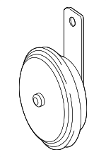966103K001 - Electrical: Horn for Hyundai: Accent, Elantra, Genesis Coupe, Sonata, Tiburon Image