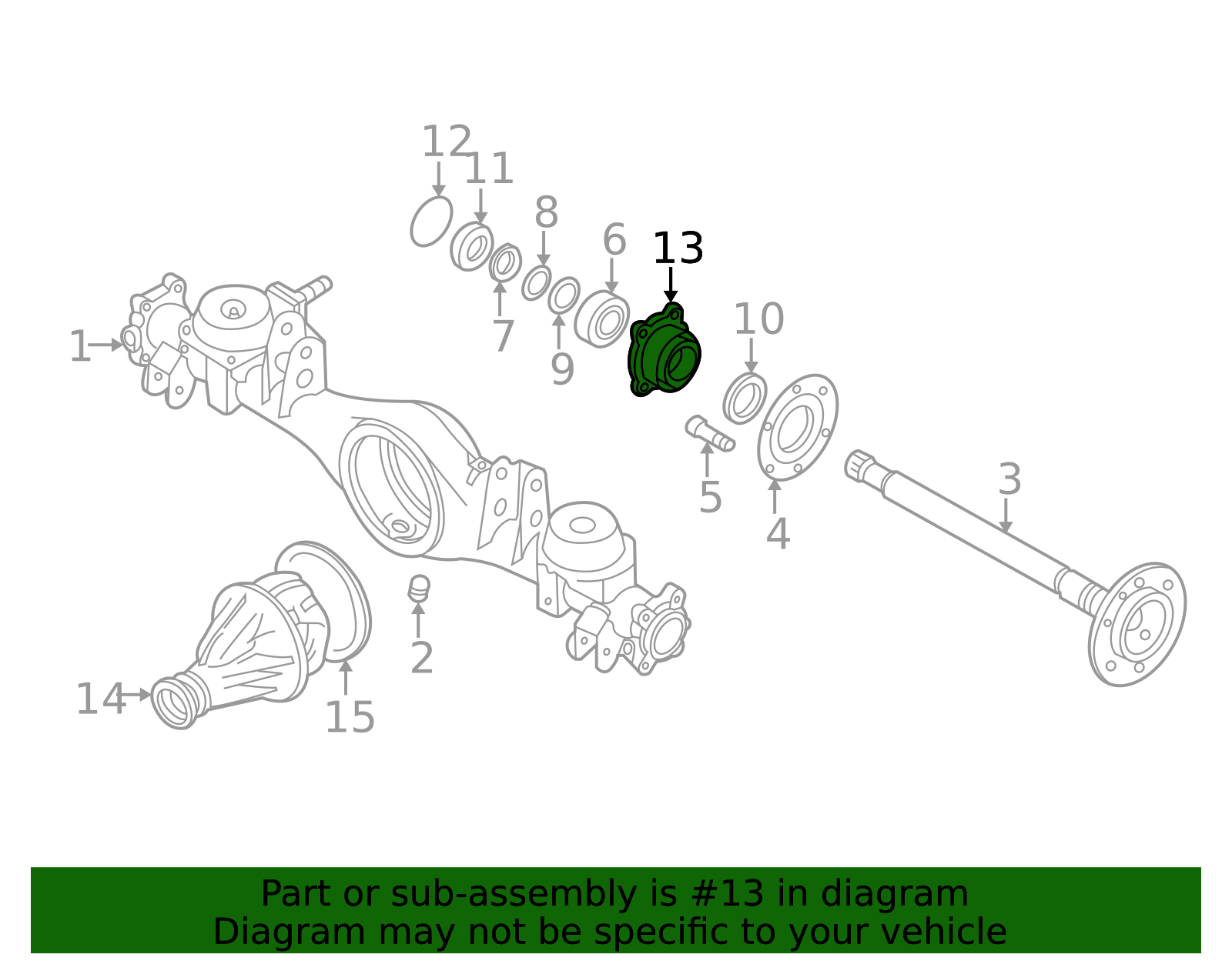 1988-2004 Nissan Bearing Housing 43082-42G00 | TascaParts.com