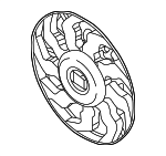 P51N15140 - Cooling System: Fan Blade for Mazda: MX-5 Miata Image