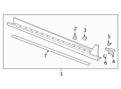 Exterior Trim - Pillars for 2018 Chevrolet Volt #0