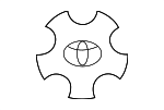 4260308020 - Suspension: Center Cap for Toyota Image image