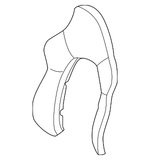 99652199301J30 - : Seat Back Cushion Cover for Porsche Image