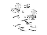 1089100205 - : Seat Guide for Mercedes-Benz Image