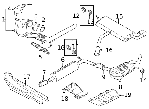 Exhaust Components for 2024 Audi A3 Quattro #0