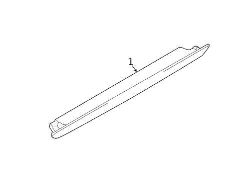 High Mounted Stop Lamp for 2020 Porsche Macan #0
