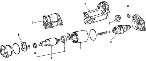 Starter for 2009 Toyota Tacoma #0