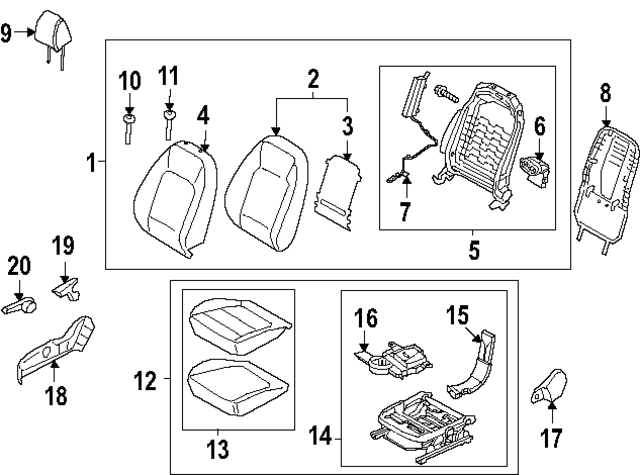 88260BE410XP5 - : Cushion Cover for Hyundai Image