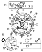 4238770 - Service Brakes: Brake Adjusting Screw Socket for Mopar Image