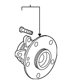 422003W0A01 - : Hub &amp; Bearing for Acura Image