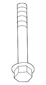 11610596 - Suspension: Suspension Cross-member Bolt for GM Image