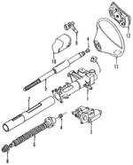 1244602716 - Steering: Jacket for Mercedes-Benz Image