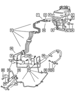5290686AD - : Brake Hose, Right for Dodge: Ram 1500 Image