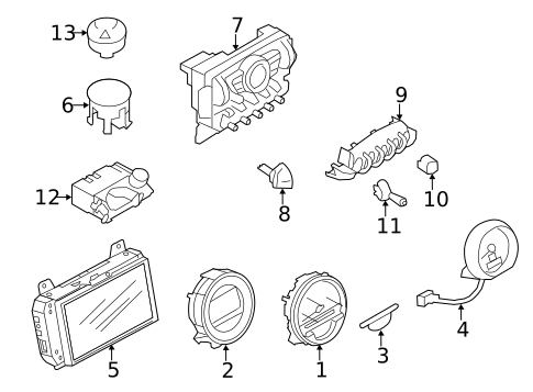 Navigation System for 2013 Mini Cooper #0